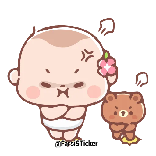 Стикер 21 Cute Baby