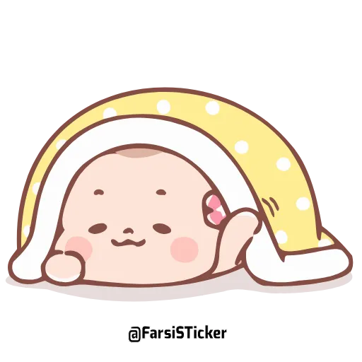 Стикер 2 Cute Baby
