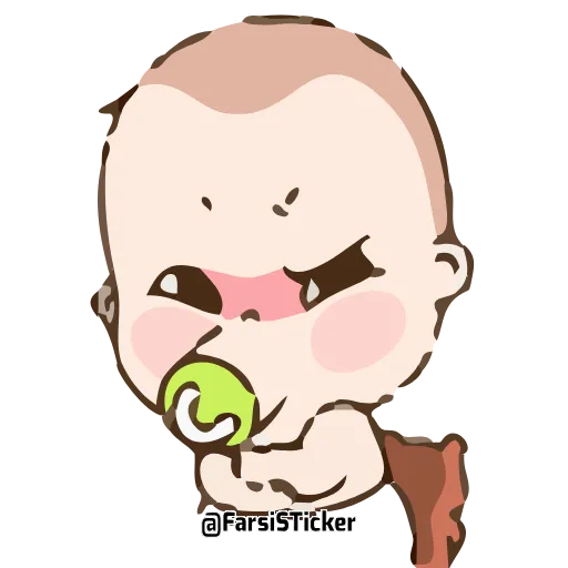 Стикер 44 Cute Baby