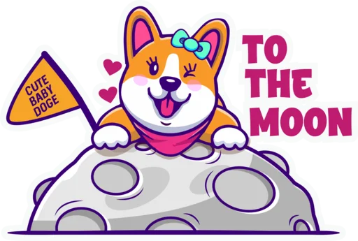 😁 Стикер «Cute Ba» для Telegram