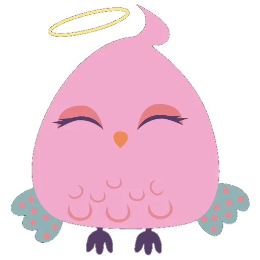 😇 Стикер «Cute birds» для Telegram