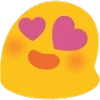 😍 Эмодзи «Blobmoji static» для Telegram
