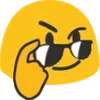 😏 Эмодзи «Blobmoji static» для Telegram