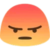 😡 Эмодзи «Blobmoji static» для Telegram