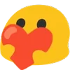 ❤️ Эмодзи «Blobmoji static» для Telegram