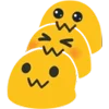 😋 Эмодзи «Blobmoji static» для Telegram