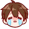 😭 Эмодзи «Cute Boy» для Telegram
