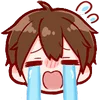 😭 Эмодзи «Cute Boy» для Telegram