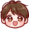 😳 Эмодзи «Cute Boy» для Telegram