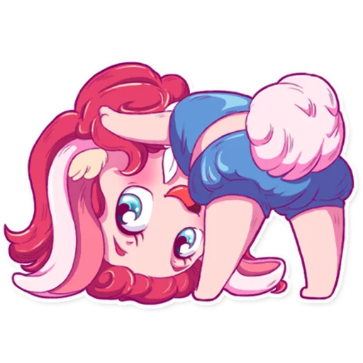 🙃 Стикер «Cute Bunny Girl» для Telegram