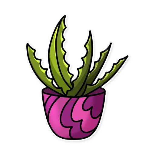😱 Стикер «Cactuses» для Telegram