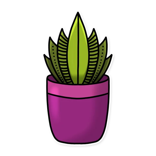 😁 Стикер «Cactuses» для Telegram