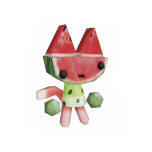 🍉 Стикер «Cute cat» для Telegram