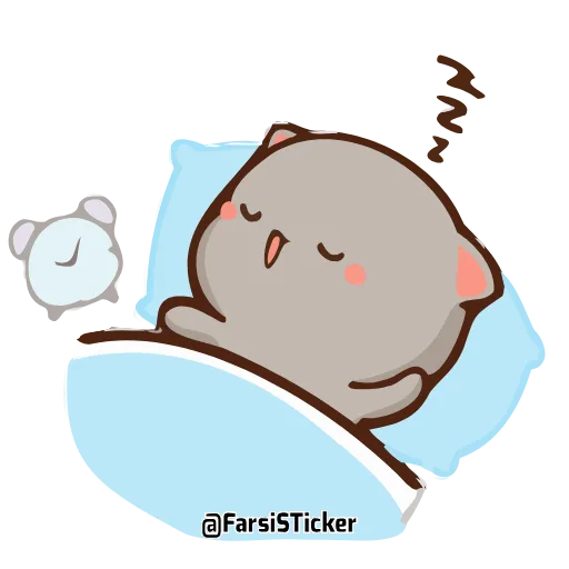 😴 Стикер «درکانال ماعضوشوید» для Telegram