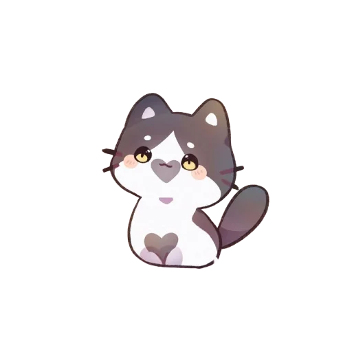 🥰 Стикер «cute cats more wens» для Telegram