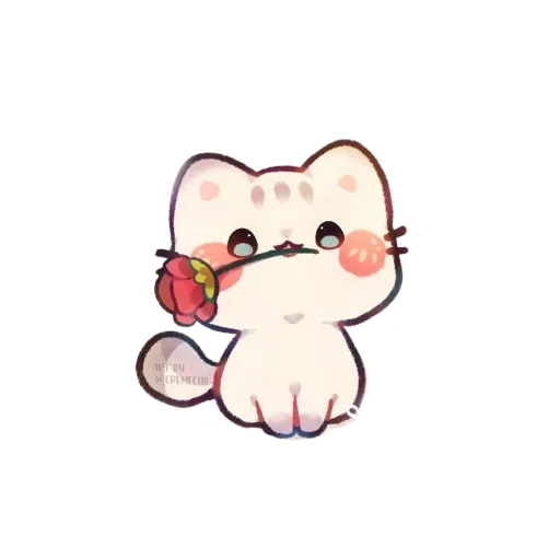 😍 Стикер «cute cats more wens» для Telegram