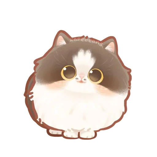 🤩 Стикер «cute cats more wens» для Telegram