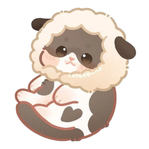 🐏 Стикер «cute cats more wens» для Telegram