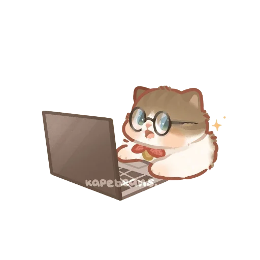 💻 Стикер «cute cats more wens» для Telegram