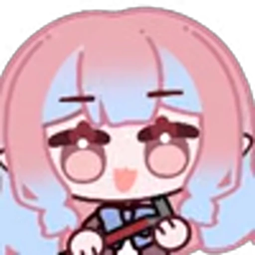 ⭐ Эмодзи «CUTE CHIBI GIRL» для Telegram