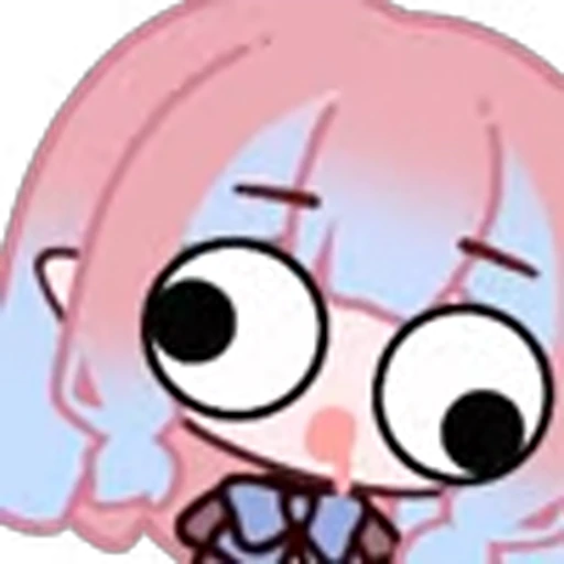 ⭐ Эмодзи «CUTE CHIBI GIRL» для Telegram