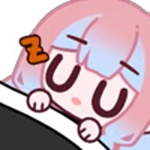 ⭐ Эмодзи «CUTE CHIBI GIRL» для Telegram