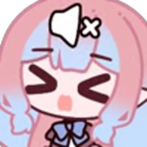 ⭐ Эмодзи «CUTE CHIBI GIRL» для Telegram