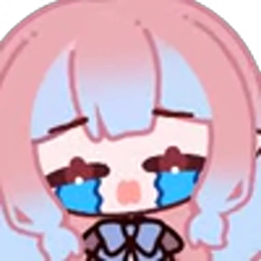 ⭐ Эмодзи «CUTE CHIBI GIRL» для Telegram