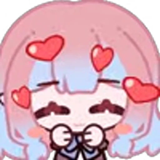 ⭐ Эмодзи «CUTE CHIBI GIRL» для Telegram