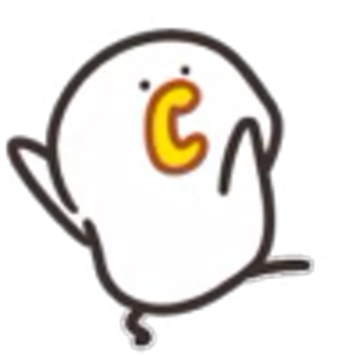 🕺 Эмодзи «Cute Chick 2» для Telegram