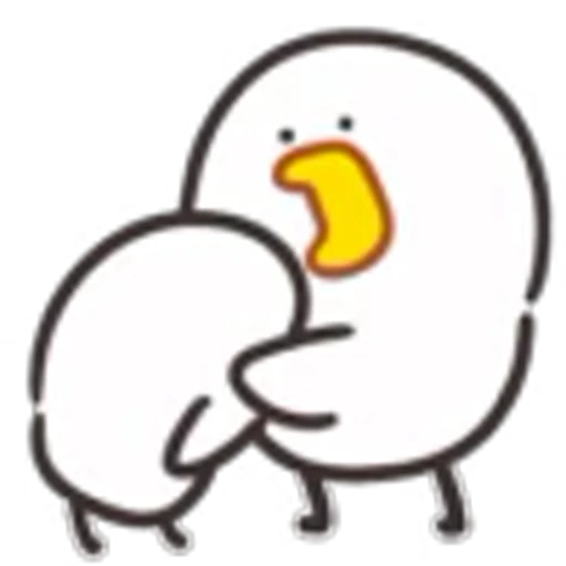 😡 Эмодзи «Cute Chick 2» для Telegram