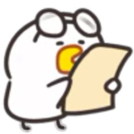 📜 Эмодзи «Cute Chick 2» для Telegram