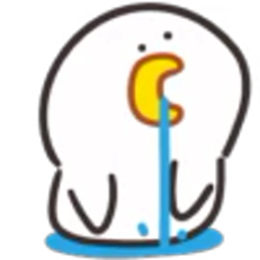 🤤 Эмодзи «Cute Chick 2» для Telegram
