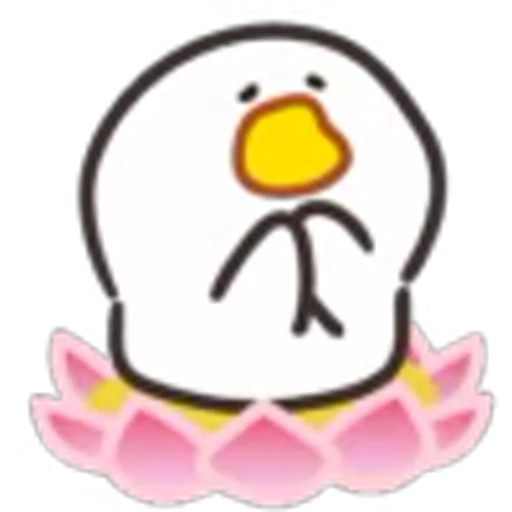 Стикерпак Cute Chick 2 для Telegram