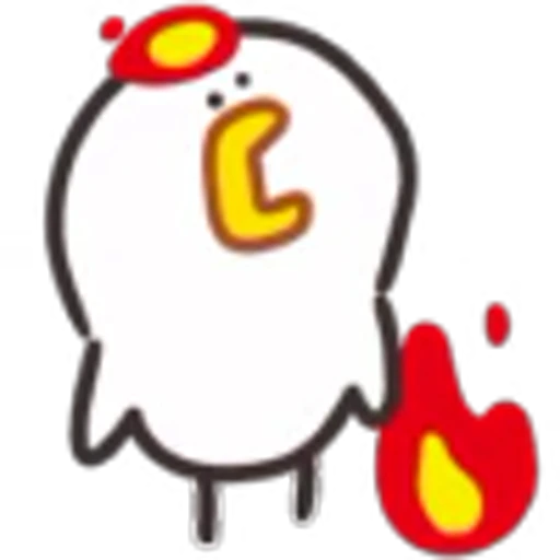 🔥 Эмодзи «Cute Chick 2» для Telegram
