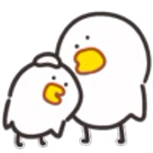 🥰 Эмодзи «Cute Chick 2» для Telegram