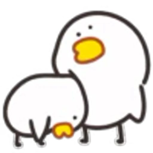 😡 Эмодзи «Cute Chick 2» для Telegram