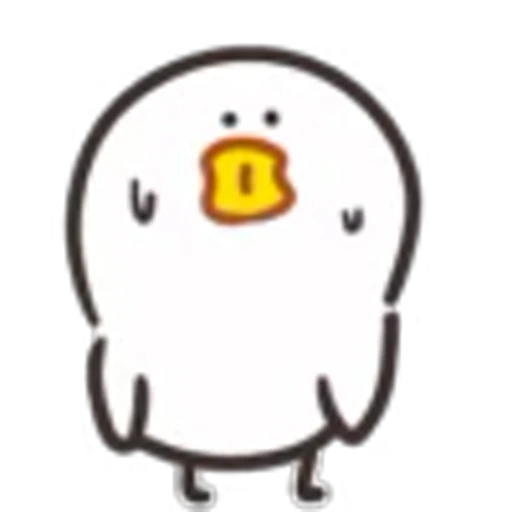 😗 Эмодзи «Cute Chick 2» для Telegram