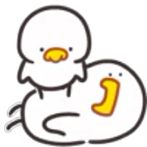😡 Эмодзи «Cute Chick 2» для Telegram