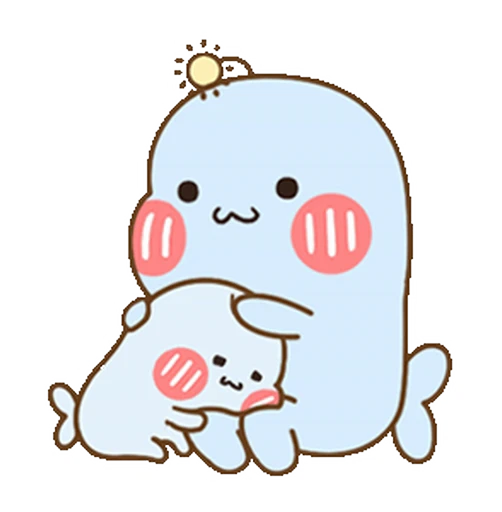 🥰 Стикер «Cute Chub» для Telegram