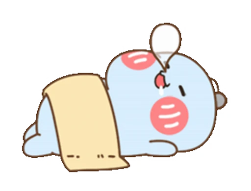 😴 Стикер «Cute Chub» для Telegram