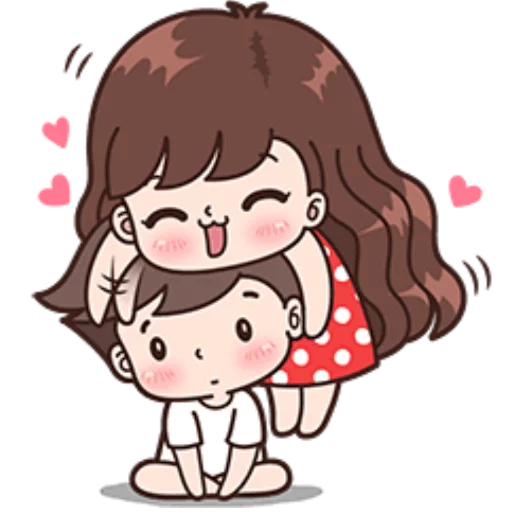 😻 Стикер «Cute Couples» для Telegram