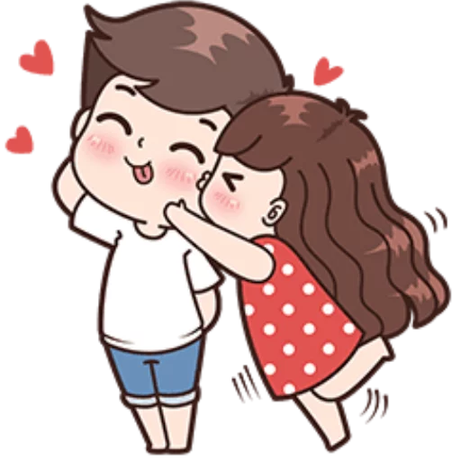😚 Стикер «Cute Couples» для Telegram