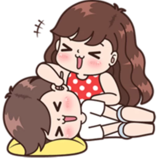 😝 Стикер «Cute Couples» для Telegram