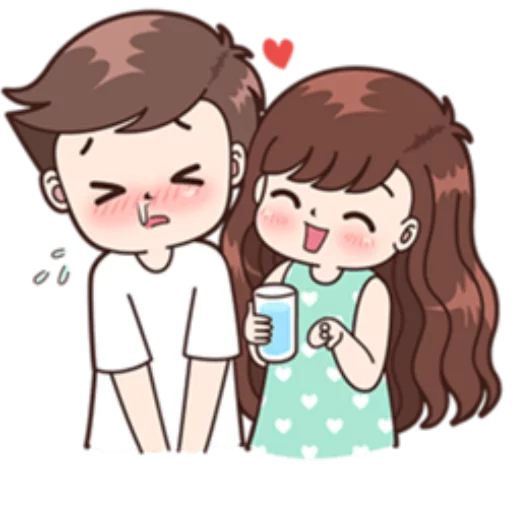 🤒 Стикер «Cute Couples» для Telegram