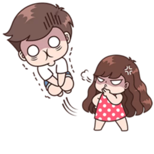 🤛 Стикер «Cute Couples» для Telegram
