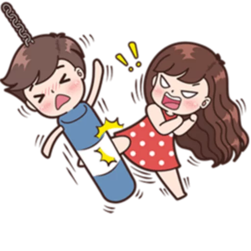 👊 Стикер «Cute Couples» для Telegram