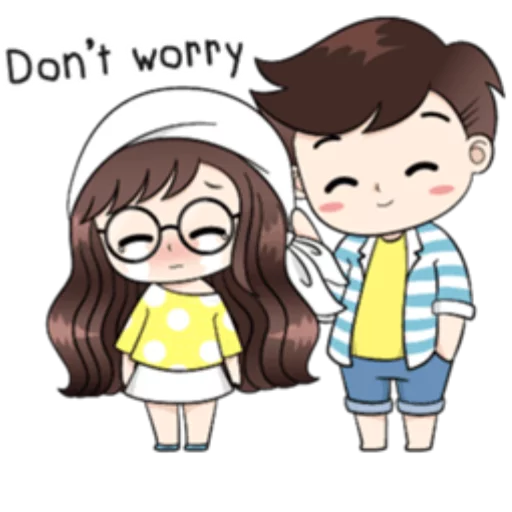 🙁 Стикер «Cute Couples» для Telegram