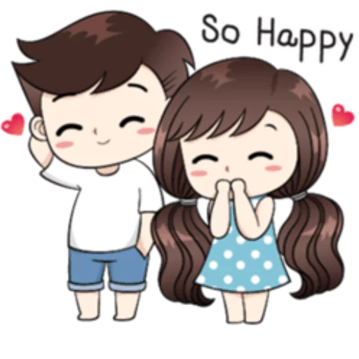 😁 Стикер «Cute Couples» для Telegram