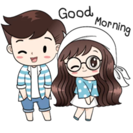 🌝 Стикер «Cute Couples» для Telegram